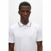 BOSS White Passertip Polo
