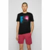 BOSS Teecollage Black T-Shirt -BOSS Shop unnamed file 104