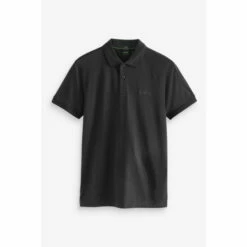 BOSS Paule Diamond Black Polo Shirt -BOSS Shop unnamed file 1149