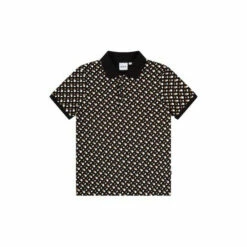 BOSS Black Logo Printed Polo Shirt -BOSS Shop unnamed file 1177