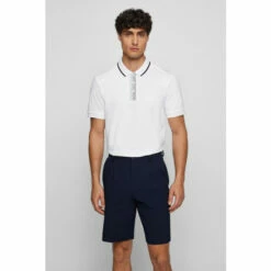 BOSS Parlay White Polo Shirt -BOSS Shop unnamed file 1179