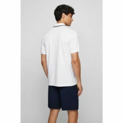 BOSS Parlay White Polo Shirt -BOSS Shop unnamed file 1180