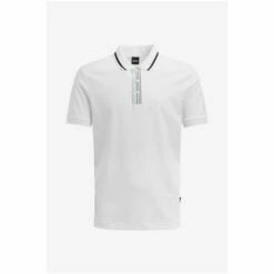 BOSS Parlay White Polo Shirt -BOSS Shop unnamed file 1183