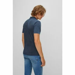 BOSS Blue PeAcid Polo Shirt -BOSS Shop unnamed file 1198