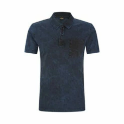 BOSS Blue PeAcid Polo Shirt -BOSS Shop unnamed file 1202