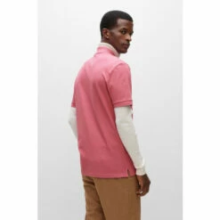 BOSS Pink Pallas Polo Shirt -BOSS Shop unnamed file 1204