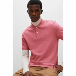 BOSS Pink Pallas Polo Shirt -BOSS Shop unnamed file 1205