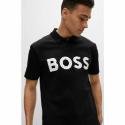 BOSS Black Pe Big Logo Polo Shirt -BOSS Shop unnamed file 1212
