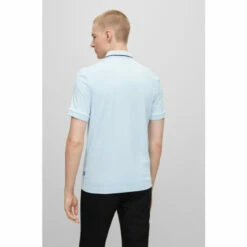 BOSS Parlay Blue Polo Shirt -BOSS Shop unnamed file 1240