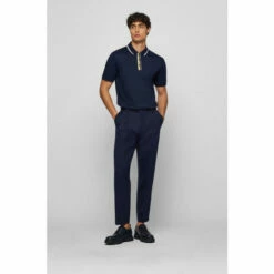 BOSS Blue Parlay Polo Shirt -BOSS Shop unnamed file 1283
