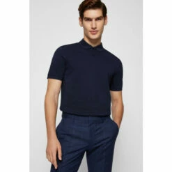 BOSS Blue Pallas Polo Shirt -BOSS Shop unnamed file 1289