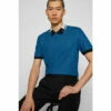 BOSS Blue Parlay Polo Shirt -BOSS Shop unnamed file 1292