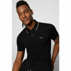 BOSS Phillipson Black Polo Shirt -BOSS Shop unnamed file 1311