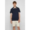 BOSS Blue PeDetail Polo Shirt -BOSS Shop unnamed file 1342