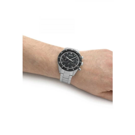 BOSS Gents Silver Tone Santiago Watch 7 BOSS Gents Silver Tone Santiago Watch - Image 5