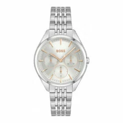 BOSS Ladies Silver Tone Saya Watch -BOSS Shop unnamed file 1452