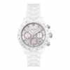 BOSS Ladies Novia Ceramic Novia White Watch