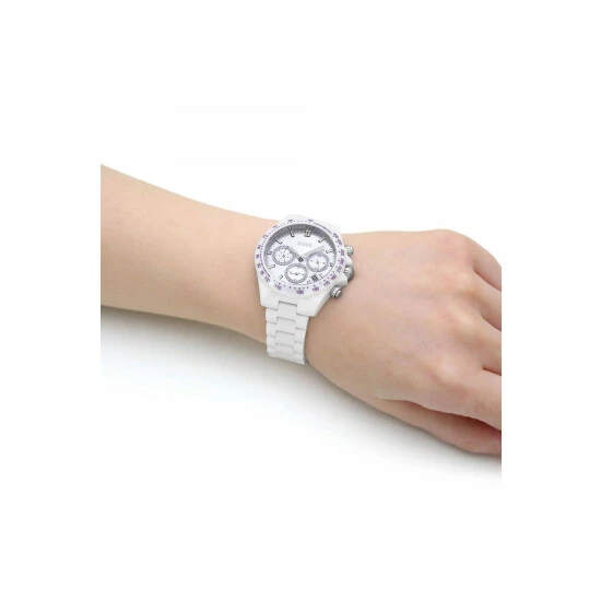 BOSS Ladies Novia Ceramic Novia White Watch 6 BOSS Ladies Novia Ceramic Novia White Watch - Image 4