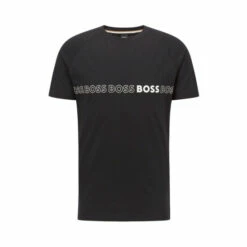 BOSS Black UV Logo Slim T-Shirt -BOSS Shop unnamed file 150