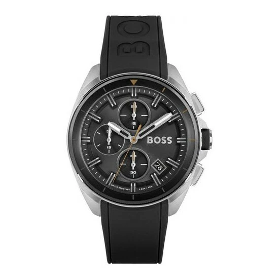 BOSS Gents Black Volane Watch 5 BOSS Gents Black Volane Watch - Image 3