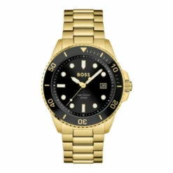 BOSS Gents Ace Gold Tone Watch