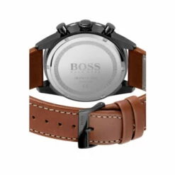 Alternative view of BOSS Gents Pilot Edition Chrono Brown Watch