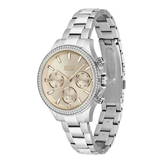 BOSS Ladies Hera White Watch 5 BOSS Ladies Hera White Watch - Image 3