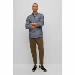 BOSS Mabsoot Shirt Blue