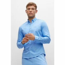 BOSS Biador Shirt Green -BOSS Shop unnamed file 1785