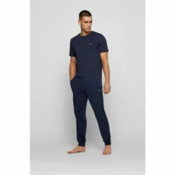 BOSS Blue Mix&Match T-Shirt -BOSS Shop unnamed file 179