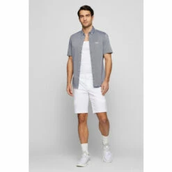 BOSS Blue Biadia Shirt -BOSS Shop unnamed file 1807