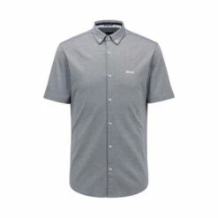 BOSS Blue Biadia Shirt -BOSS Shop unnamed file 1811