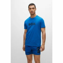 BOSS Logo T-Shirt Navy