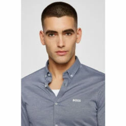 BOSS Blue Biado Shirt -BOSS Shop unnamed file 1843