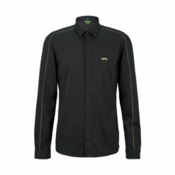 BOSS Brycen Black Shirt -BOSS Shop unnamed file 1893