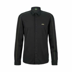 BOSS Brycen Black Shirt -BOSS Shop unnamed file 1894