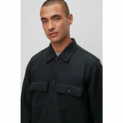 BOSS Lovvo Black Shirt -BOSS Shop unnamed file 1921