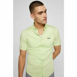 BOSS Green Biadia Shirt -BOSS Shop unnamed file 1947