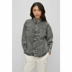 BOSS Grey Denim 5.0 Shirt