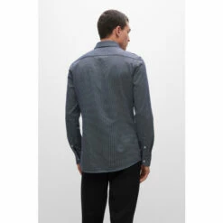 BOSS Slim Fit Blue Formal Shirt -BOSS Shop unnamed file 1974