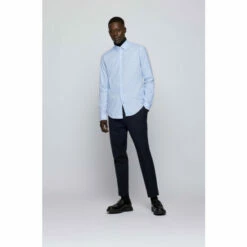 BOSS Blue Robbie Shirt -BOSS Shop unnamed file 1988