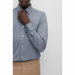 BOSS Slim Fit Blue Formal Shirt -BOSS Shop unnamed file 1996
