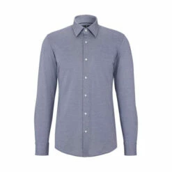 BOSS Slim Fit Blue Formal Shirt -BOSS Shop unnamed file 1999