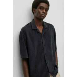 BOSS Mens Blue Lars Shirt -BOSS Shop unnamed file 2017