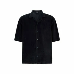 BOSS Mens Blue Lars Shirt -BOSS Shop unnamed file 2019