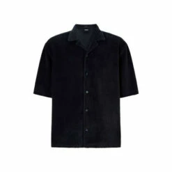 BOSS Mens Blue Lars Shirt -BOSS Shop unnamed file 2020