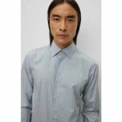 BOSS Slim Fit Blue Formal Shirt -BOSS Shop unnamed file 2031