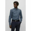 BOSS Slim Fit Blue Formal Shirt -BOSS Shop unnamed file 2035