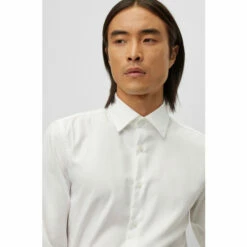 BOSS Slim Fit White Dress Shirt -BOSS Shop unnamed file 2044