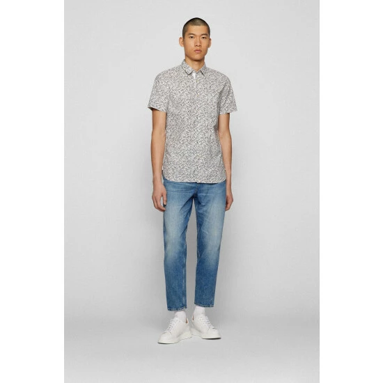 unnamed-file-2062.jpg BOSS Mens Natural Magneton Short Sleeve Shirt -BOSS Shop unnamed file 2062